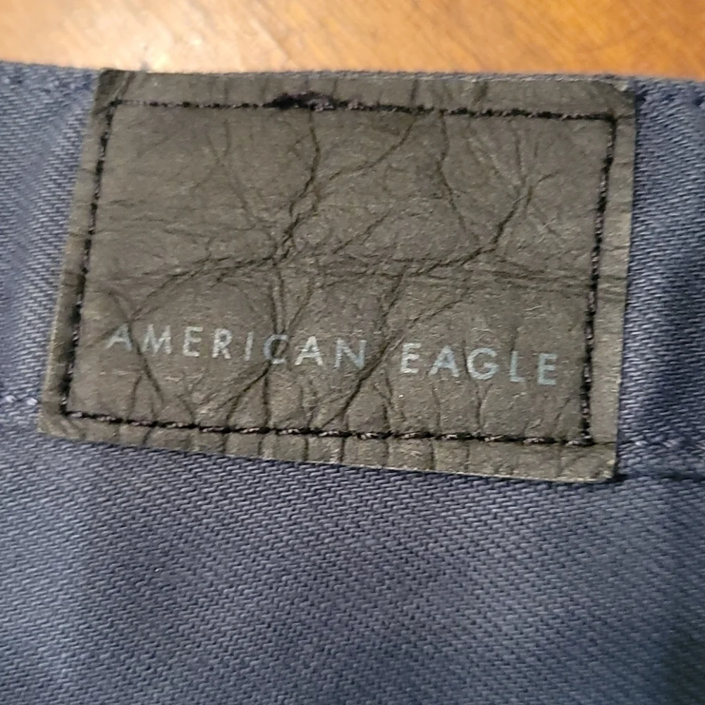 AMERICAN EAGLE Denim High Rise Short Jeans 29 x 26 Size 4 - Picture 9 of 10
